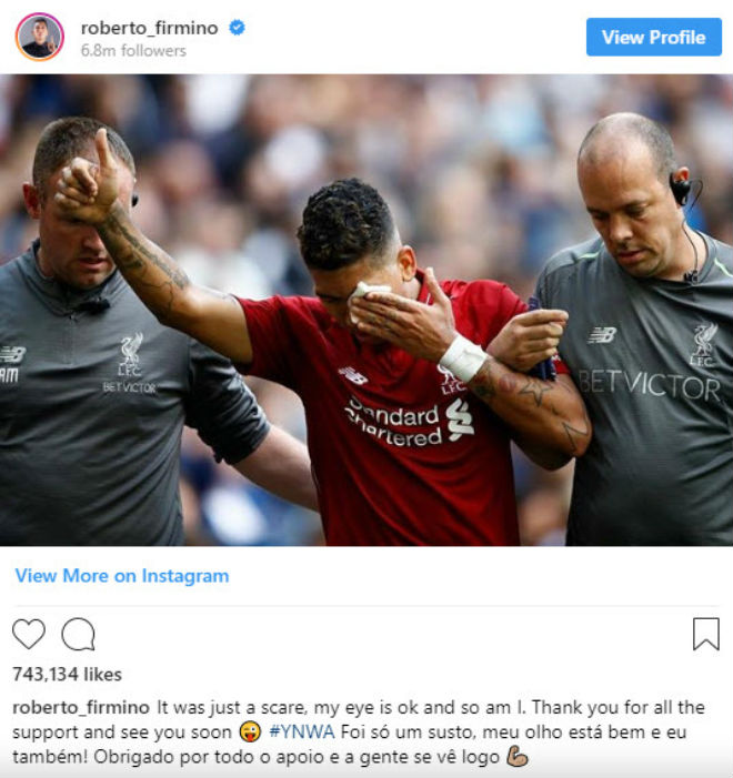 “Móc mắt” Firmino ghê rợn: SAO Tottenham nhận mưa &#34;gạch đá&#34;, Liverpool lo lắng - 2