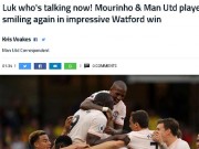 Bóng đá - MU thắng 2 trận liên tiếp: Báo Anh khen Mourinho và &quot;bộ mặt mới&quot;