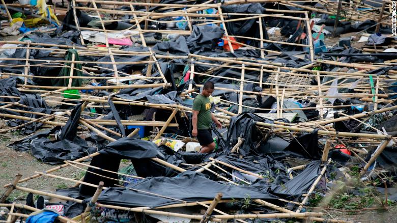 Sốc với sức tàn phá kinh hoàng của Mangkhut ở Hong Kong, Phillipines - 13