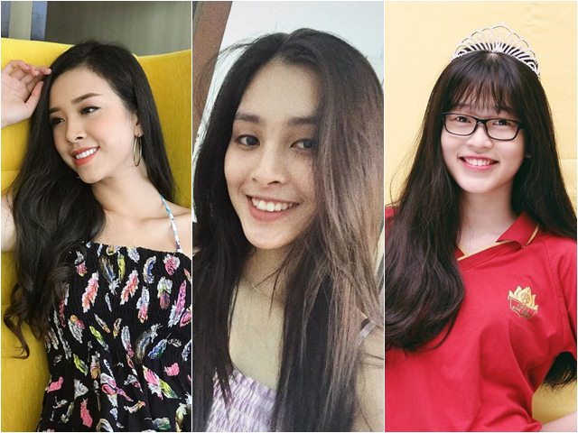 Dung mạo đời thường tuyệt xinh của Top 3 Hoa hậu Việt Nam 2018