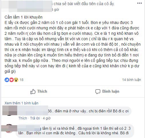 Lấy chồng gần 2 năm, có con gái 1 tuổi mới phát hiện mình là &#34;con giáp thứ 13&#34; - 1