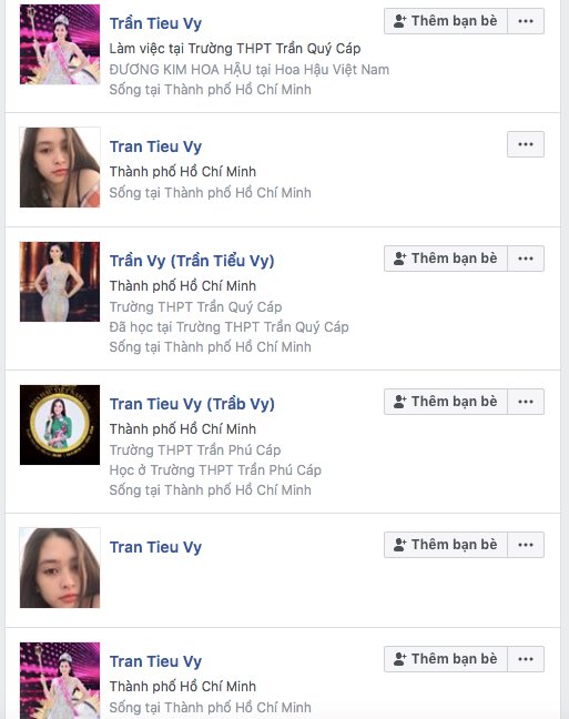 Hoa hậu Trần Tiểu Vy bị giả mạo tài khoản Facebook - 1