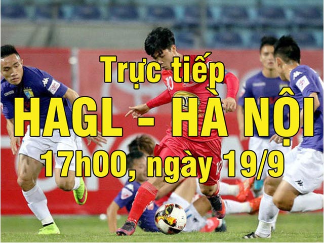 Trực tiếp bóng đá HAGL - Hà Nội: Công Phượng bỏ lỡ đối mặt thủ môn (KT)