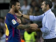 Bóng đá - Barca đại thắng: HLV Valverde nói Messi phi thường là chuyện thường