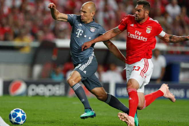 Benfica - Bayern Munich: &#34;Hùm xám&#34; ra oai, 2 đòn trời giáng - 1