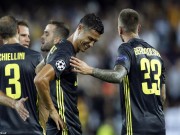 Bóng đá - Ronaldo xơi thẻ đỏ rơi lệ : Juventus vượt khó 61 phút hạ Valencia