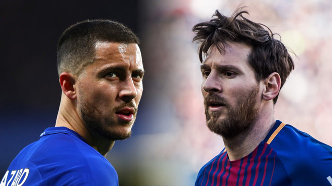 Ngôi sao tấn công hay nhất châu Âu: Hazard chói lọi, Messi xếp sau - 1