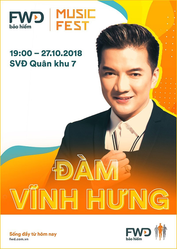 Đàm Vĩnh Hưng - Hồ Ngọc Hà sẽ hội ngộ tại Lễ hội âm nhạc FWD - 1