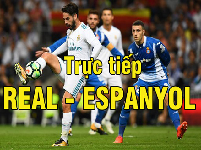 Trực tiếp Real Madrid - Espanyol: Courtois bắt chính, Bale & Marcelo dự bị