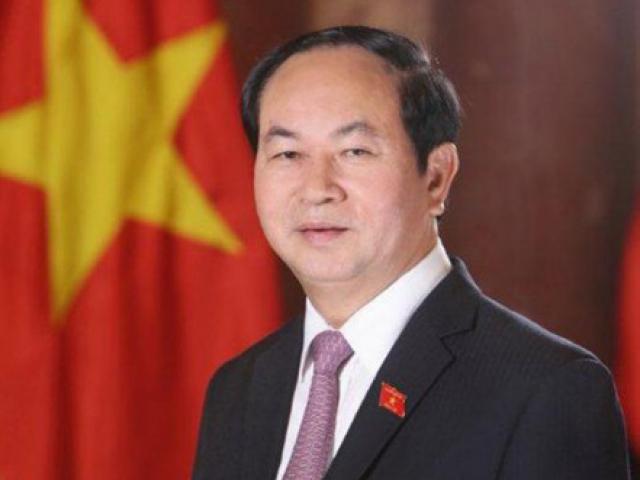 Thái Lan sẽ treo cờ rủ tưởng niệm Chủ tịch nước Trần Đại Quang