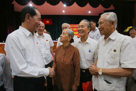Chủ tịch nước Trần Đại Quang: Người đại biểu gần dân - 1