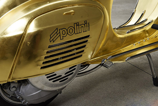 Không chỉ những tấm vàng lá dát trên thân xe mới đáng quý, trong thực tế động cơ xe được thiết kế các tấm Polini cũng là kết quả nghiên cứu và phát triển nhiều năm bởi các kỹ sư Polini.