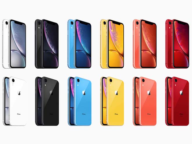 iphone xr và iPhone xs