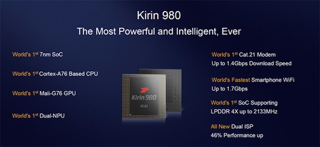 Huawei công bố vi xử lý Kirin 980 siêu mạnh mẽ cho kỷ nguyên AI - 1