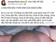 Sức khỏe đời sống - Bác sỹ &quot;'kêu cứu&quot; vì mẹ bệnh nhi ung thư từ chối điều trị cứu con