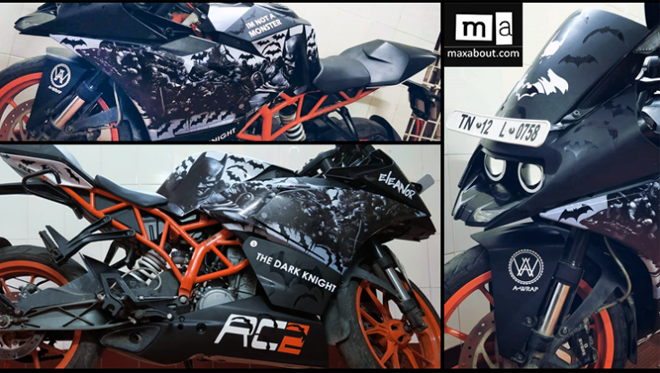 KTM RC 200 Batman Edition: Bản độ cho fan yêu thích &#34;Người dơi&#34; - 1