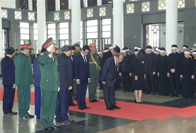 Lãnh đạo các nước viếng Chủ tịch nước Trần Đại Quang - 1