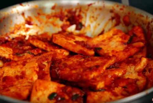 Cách làm đậu phụ sốt cay cho ngày mát trời - 4