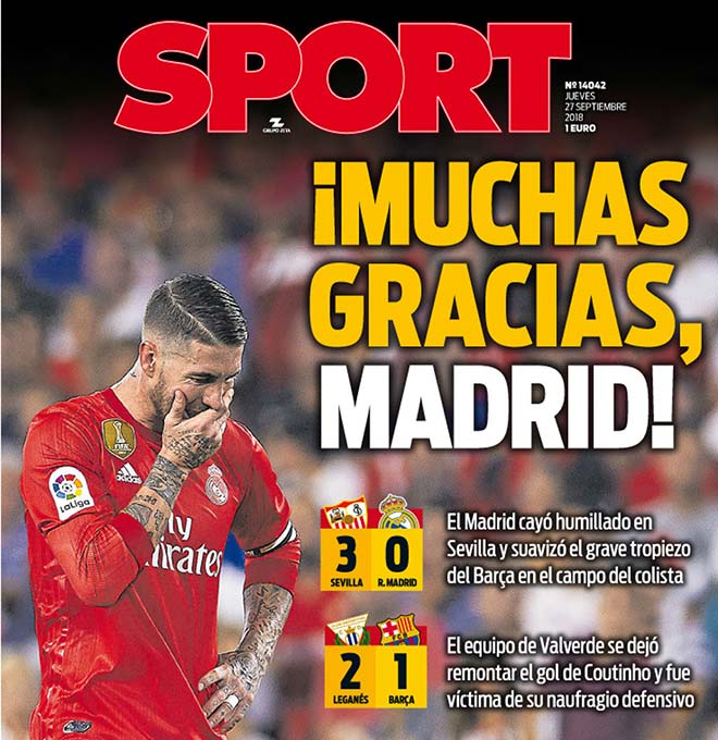 Barca & Real cùng thua: Báo chí đua nhau chỉ trích buổi tối &#34;điên rồ&#34; - 1