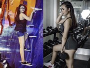 Ảnh thể thao - “Cô giáo thể dục” mập ú hóa mỹ nhân nóng bỏng nhờ tập gym