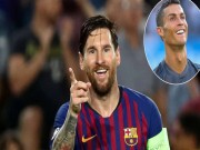 Bóng đá - Ngôi đền huyền thoại 600 bàn: Messi 4 cú sút/bàn thắng dọa cướp chỗ Ronaldo