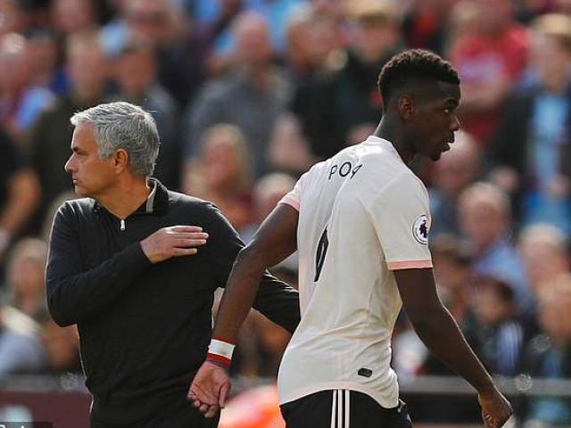 MU thua tan nát: Thảm họa Pogba, rời sân mặt lạnh với Mourinho