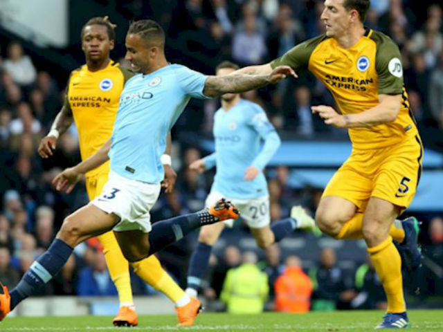 Trực tiếp Man City – Brighton: Chủ nhà gặp khó