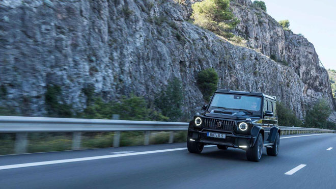 &#34;Siêu phẩm&#34; Mercedes-Benz G63 mạnh gần 700 mã lực qua bàn tay của BRABUS - 2