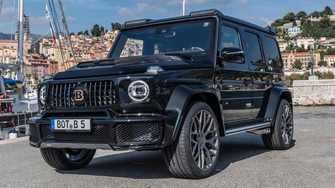 &#34;Siêu phẩm&#34; Mercedes-Benz G63 mạnh gần 700 mã lực qua bàn tay của BRABUS - 4