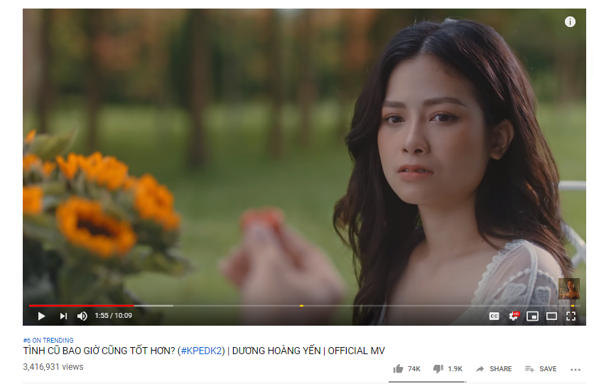 Nữ ca sỹ có MV đạt kỷ lục được tìm kiếm nhiều nhất tại Việt Nam chỉ trong 24h là ai? - 1