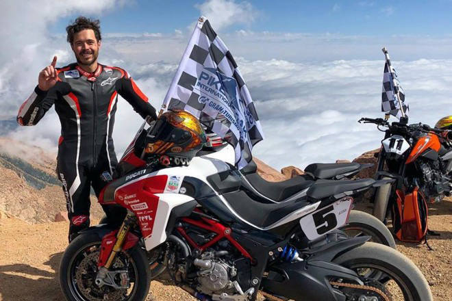 Tay đua lái chiếc Ducati Streetfighter V4 tử nạn tại Pikes Peak 2019 - 1