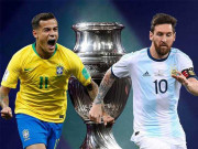 Bóng đá - Bán kết Copa America, Brazil - Argentina: Đại tiệc tấn công, Messi chờ &quot;báo thù&quot;