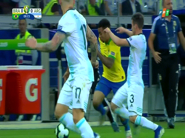 Kinh điển Brazil đấu Argentina: "Chặt chém" nảy lửa, Messi gặp họa (Bán kết Copa America)