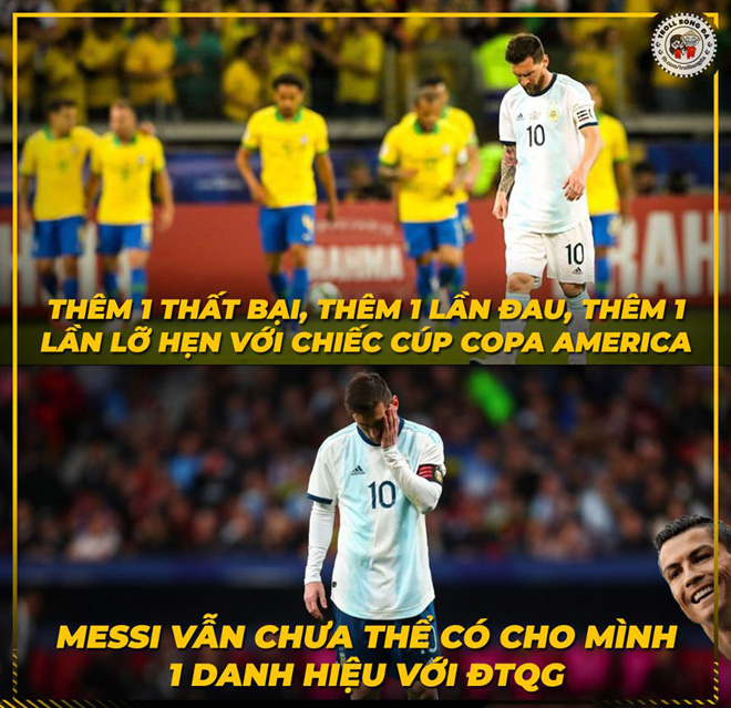Ảnh chế: Brazil nhấn chìm Argentina khiến Messi &#34;ôm hận&#34; - 1