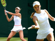 Thể thao - 2 &quot;thánh nữ&quot; tuổi 20 đẹp như tiên: Gây &quot;sốt xình xịch&quot; Wimbledon 2019