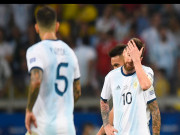 Bóng đá - Messi lại ôm hận cùng ĐT Argentina ở Copa America: Cánh chim cô đơn, Bóng Vàng xa xôi