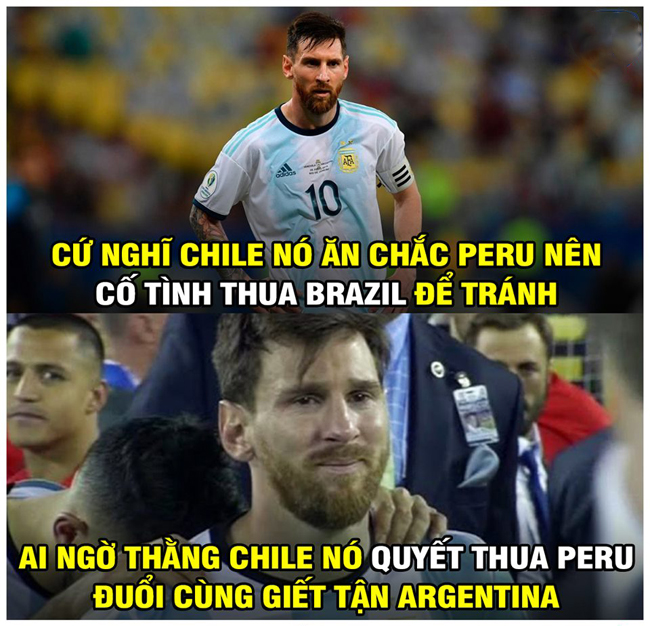 &#34;Messi tính không bằng Chile tính&#34;.