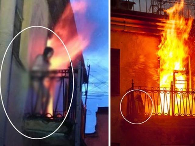 Nga: ”Hỏa thần” gõ cửa khi đang tắm, người phụ nữ khỏa thân lao vút ra ban công