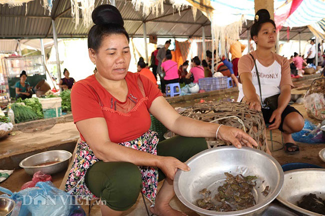 &#34;Thâm nhập&#34; chợ côn trùng - đặc sản núi rừng độc nhất đất Sơn La - 3