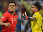 Bóng đá - &quot;Ông trùm&quot; Chile bị phế ngôi Copa America: Sanchez ngán ngẩm vì siêu thủ môn