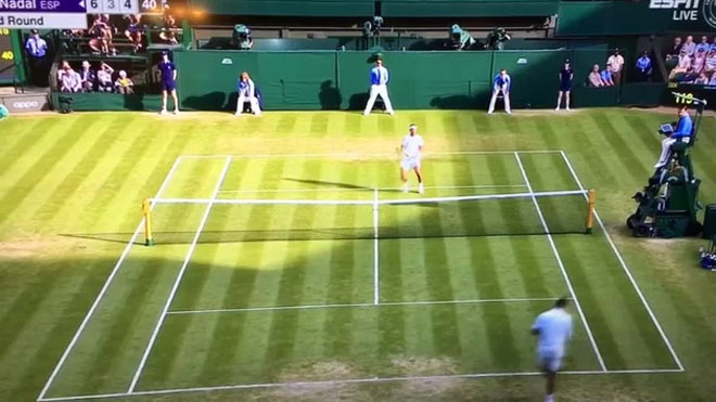 Sửng sốt Wimbledon: “Gã điên” Kyrgios cố tình đánh bóng “mưu hại” Nadal - 1