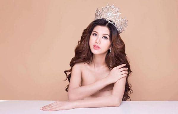 Hoa hậu quê Vũng Tàu hóa mỹ nhân cổ trang xuất hiện bên chồng đại gia - 1