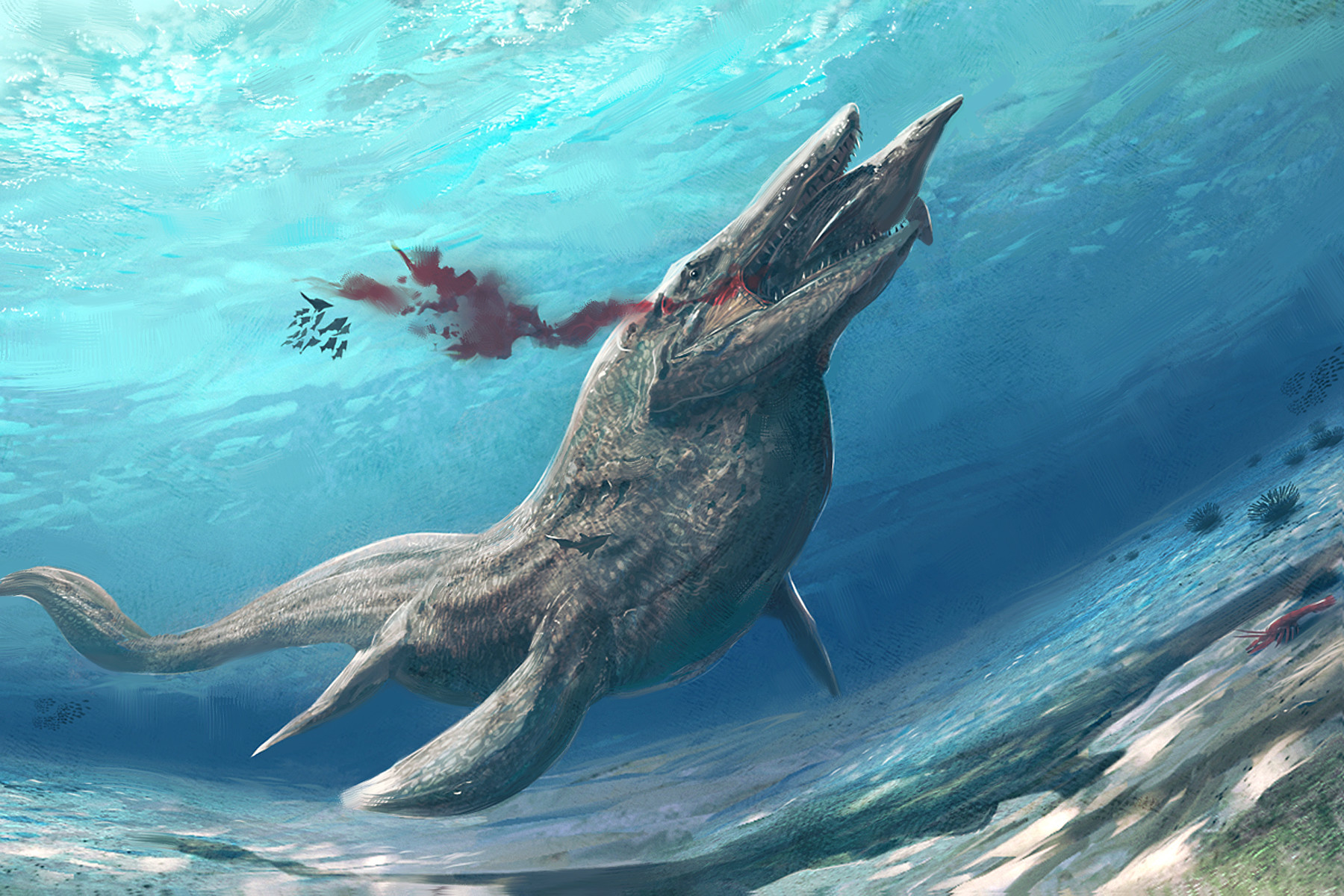 &#34;Khủng long bạo chúa đại dương&#34;, nỗi kinh hoàng của cá mập thời tiền sử - 1