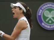 Thể thao - Wimbledon ngày 6: Konta lại đánh bại Stephens