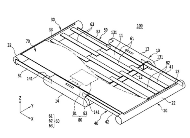 Sony sẽ có smartphone với màn hình “trứng cuộn” - 1