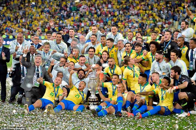 Brazil vô địch Copa America: Mở hội sân nhà, kỷ lục đáng nể như Argentina - 12