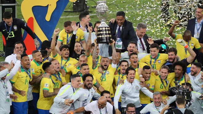 Brazil vô địch Copa America: Mở hội sân nhà, kỷ lục đáng nể như Argentina - 10