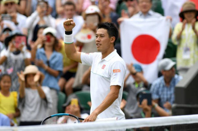 Nishikori hẹn Federer ở tứ kết