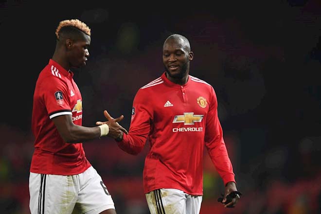 Pogba và Lukaku đang ở trong tình cảnh trái ngược tại MU