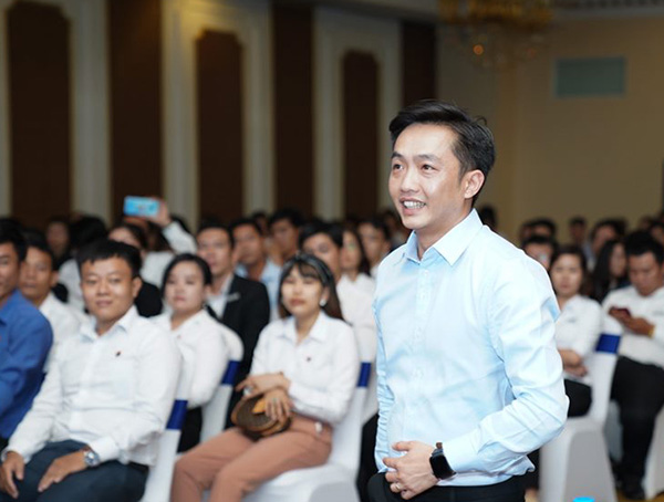 Doanh nhân Nguyễn Quốc Cường tại sự kiện ra mắt dự án C-Sky View vào cuối tháng 5 vừa qua